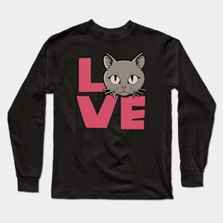 Cat Lover Long Sleeve T-Shirt